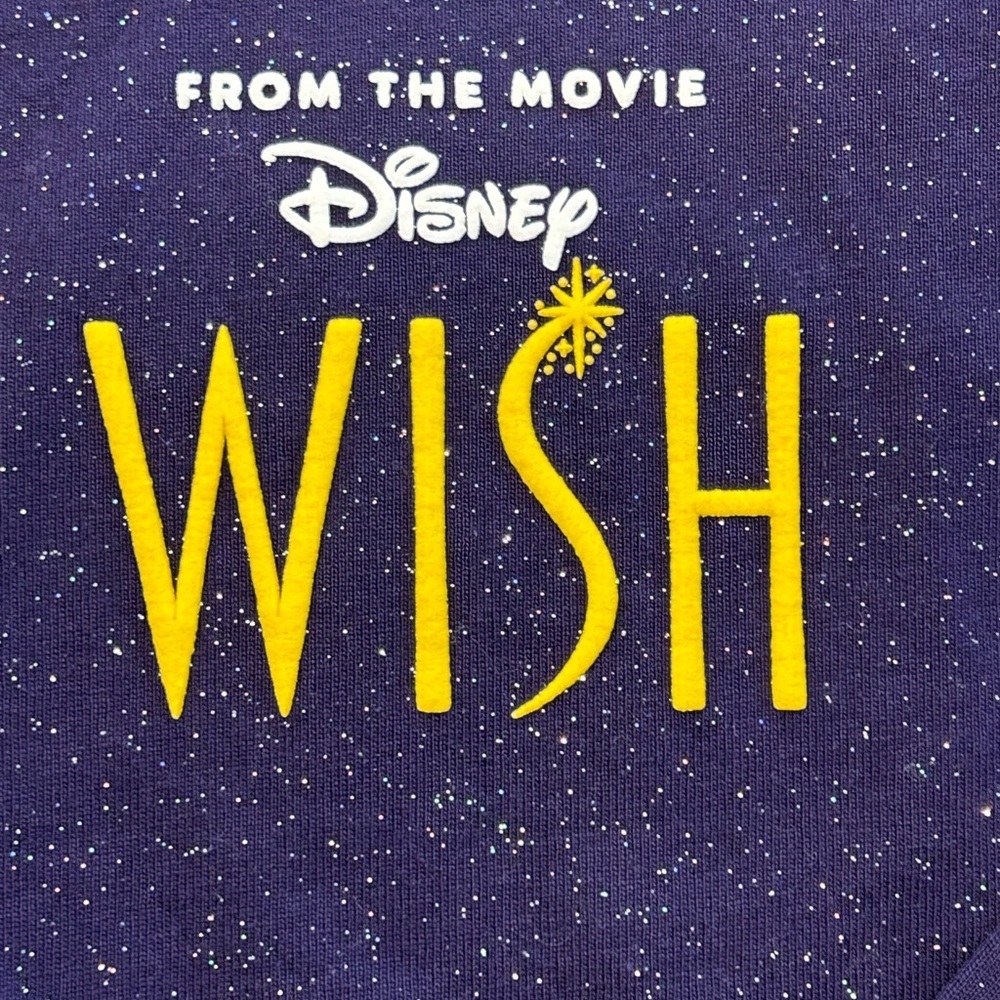 I’m a Star purple glitter Spirit Jersey from the  Disney movie Wish NWT L - Picture 9 of 10